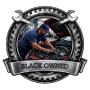 black owned badge